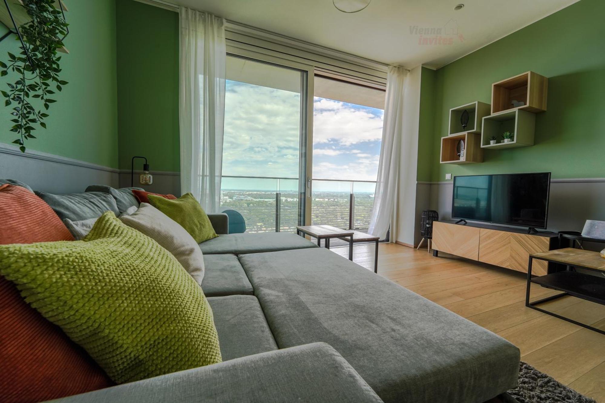 Triiiple 7Heaven - Amazing View On Top Floor With Rooftop Pool Wien Exterior foto